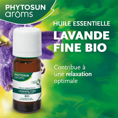 Phytosun Arôms Lavande Fine Bio 30ml - Détente et Bien-être
