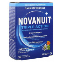 Novanuit Sommeil 30 Comprimés Sanofi - Sommeil Réparateur
