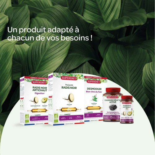 Quatuor bien-être du foie bio 20x15ml