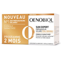 Oenobiol Sun Expert Peaux Sensibles 60 Capsules - Protège la Peau