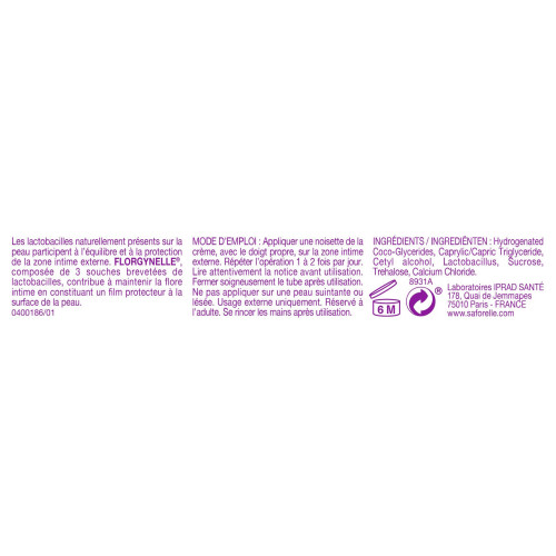 Saforelle Florgynelle 15ml - Protection Intime Probiotique