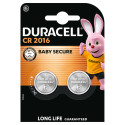 Duracell Piles 2016 2 Piles - Energie Longue Durée 3V Lithium