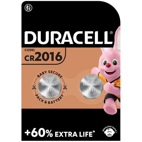 Duracell Piles 2016 2 Piles - Energie Longue Durée 3V Lithium