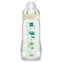MAM Biberon Easy Active 6m+ 330ml - Prise facile, nettoyage aisé sur