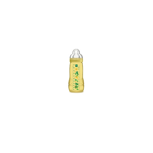 MAM Biberon Easy Active 6m+ 330ml - Prise facile, nettoyage aisé sur