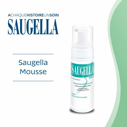 Saugella Mousse Irritations 150ml - Apaisement Naturel Durable