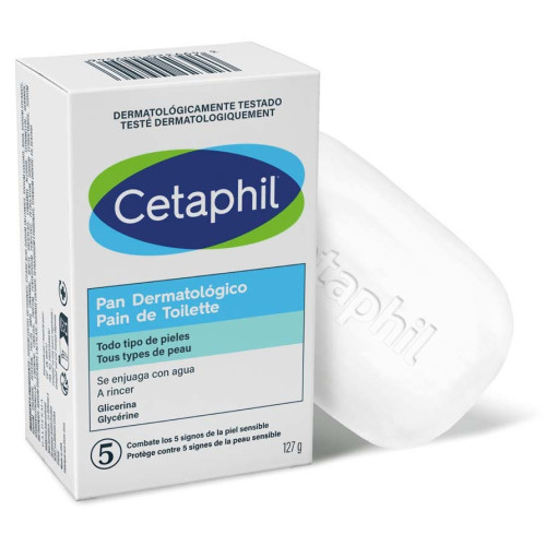 CETAPHIL Pain Nettoyant 125g - Peaux Sensibles Apaisées