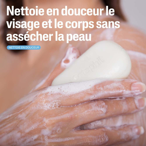 CETAPHIL Pain Nettoyant 125g - Peaux Sensibles Apaisées