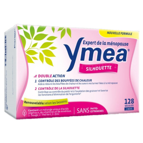 Ymea Silhouette 128 Gélules - Soutien Ménopause et Poids