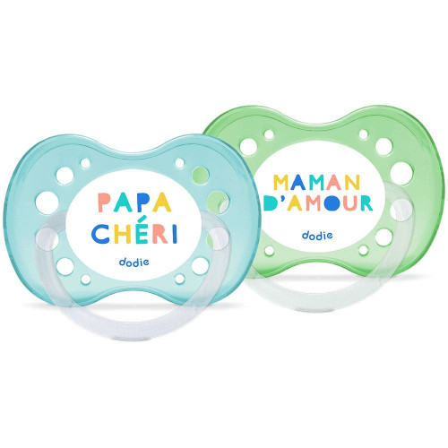 Dodie Sucettes Anatomiques +18 Mois - Confort et Résistance