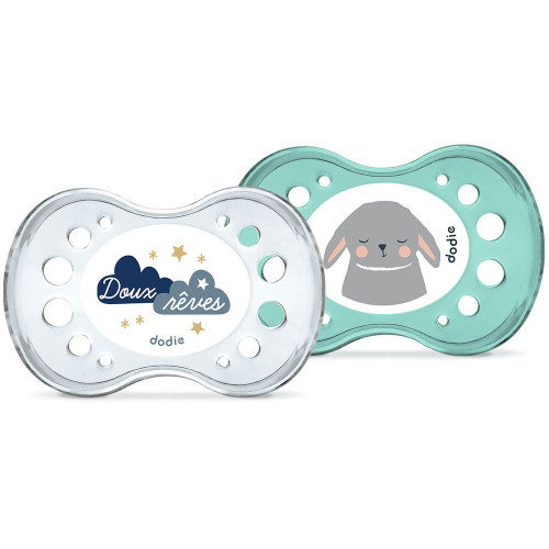 DODIE Duo Sucette Nuit +6mois n°36 - Brille la Nuit
