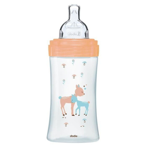 DODIE Biberon Sensation+ Biche 270ml - Transition douce, anti-colique