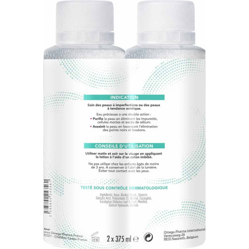 Omega Pharma Eau Précieuse 750ml - Peau Purifiée et Assainie