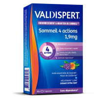 Valdispert Mélatonine 4 Actions 30 Capsules - Sommeil Sain
