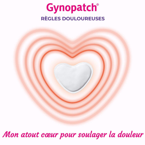 Gynopatch Soulage Règles Douloureuses 3 Patchs - Efficacité 8h