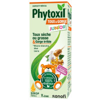 Phytoxil Junior 100ml SANOFI - Soulage Toux et Apaise Gorge