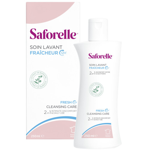Saforelle Soin Lavant Fraîcheur 250ml - Confort et Fraîcheur