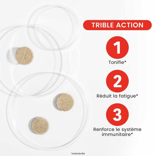 Santarome Acérola Bio 1000 20 Comprimés - Boost Immunité