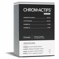 SynActifs Chromactifs 60 gélules - Glycémie et énergie normales