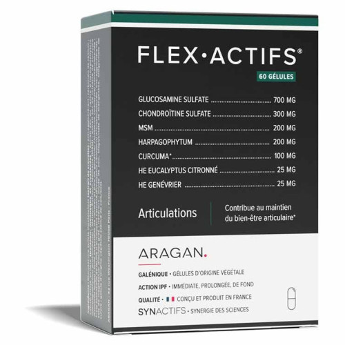 SynActif Flexactifs 60 gélules - Soulage douleurs