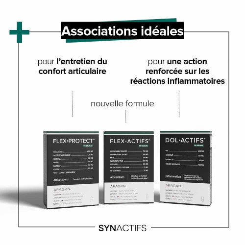 SynActif Flexactifs 60 gélules - Soulage douleurs