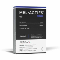 SynActifs Melagreen 15 Gélules - Sommeil Réparateur et Anti Jet-Lag