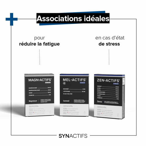 SynActifs Melagreen 15 Gélules - Sommeil Réparateur et Anti Jet-Lag
