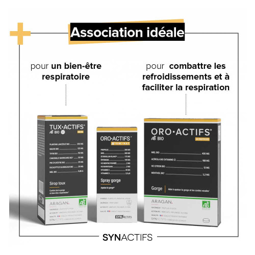 SynActifs OroActifs 15ml: Apaise et Protège la Gorge