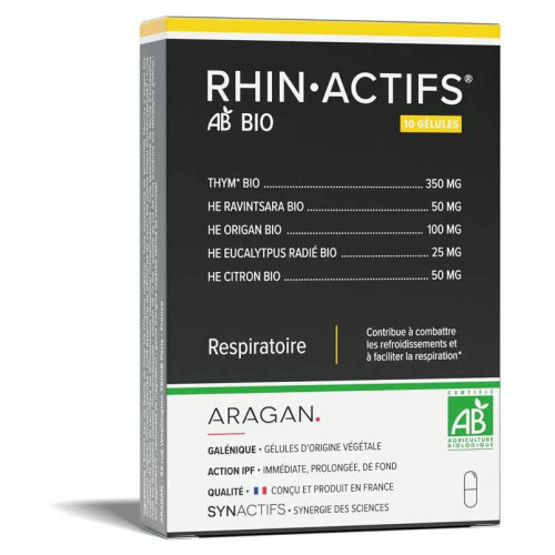 SynActifs RespiGreen 10 Gélules - Protection Hivernale