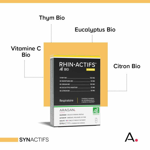 SynActifs RespiGreen 10 Gélules - Protection Hivernale