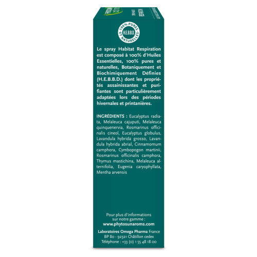 Phytosun Aroms Esculape Spray 30ml - Assainit l'air,