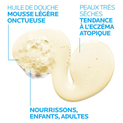 Lipikar Huile Lavante AP+ 400ml - Apaise Peaux Sèches et Eczéma