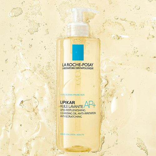 Lipikar Huile Lavante AP+ 400ml - Apaise Peaux Sèches et Eczéma