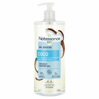 Natessance Gel Douche Eau de Coco 1000mL - Douceur Tropicale sur