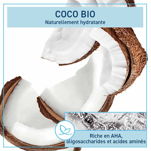 Natessance Gel Douche Eau de Coco 1000mL - Douceur Tropicale sur