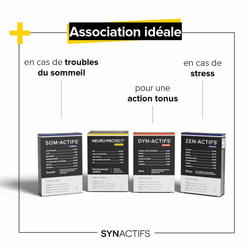 Synactifs Neuro-Protect 60 gélules - Oméga 3, DHA, EPA
