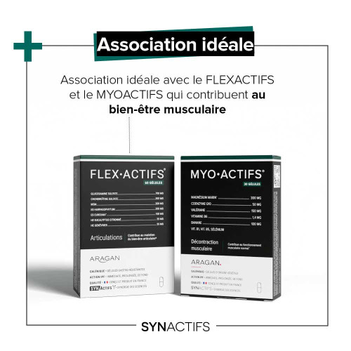 Synactifs Dolactifs Bio 15 Gélules - Soulage Inflammation