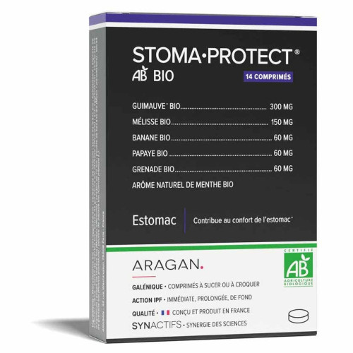 Synactifs Stoma Protect Bio 14 Comprimés - Soin Estomac Naturel