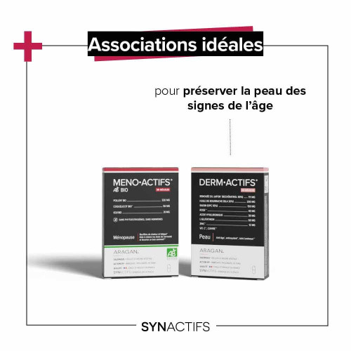 Synactifs Meno Actifs Bio: 30 Gélules Anti-Bouffées de Chaleur