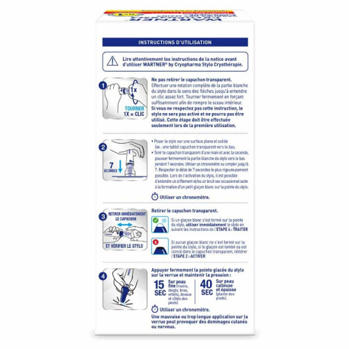 Cryopharma Wartner Classic 14ml - Elimine Verrues Mains Pieds