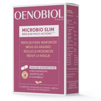 Oenobiol Microbio Slim 60 Gélules - Brûle-Graisse Efficace
