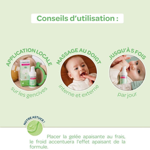 LAUDAVIE Calmosine 15ml - Apaise Poussées Dentaires Bébé