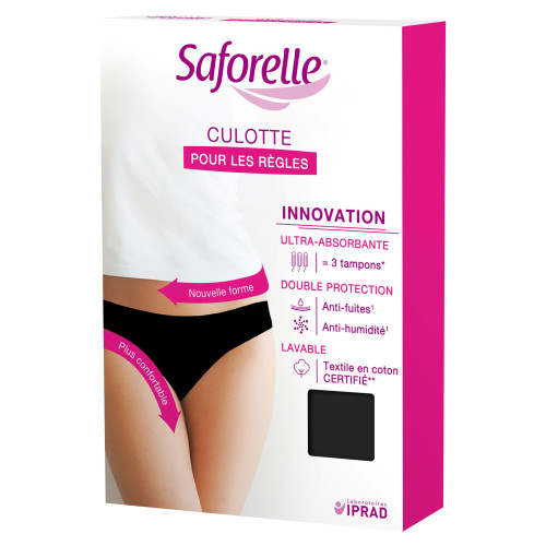 Saforelle Culotte Règles XXL Ultra Absorbante - Confort et Protection