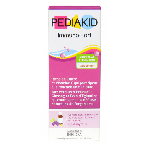 PEDIAKID Immuno-Fort 125mL - Soutien Défenses Organisme