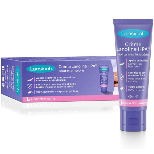 Lansinoh Crème Protectrice 40ml - Soulage et Répare Mamelons