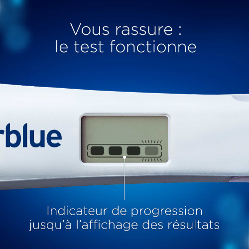 Clearblue Test Ultra Précoce Digital 1 Test - Détecte Grossesse