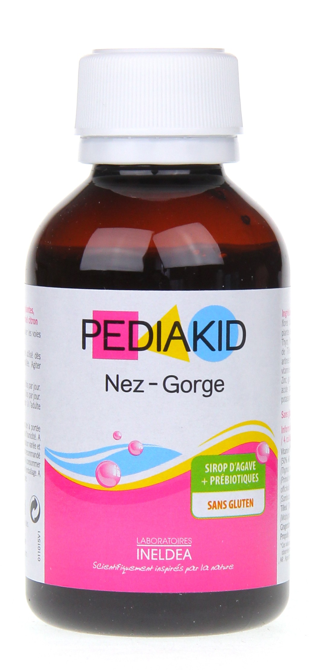 PEDIAKID Nez-Gorge sirop 125 ml - Pharma-Médicaments.com