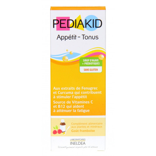 INELDEA PEDIAKID 125mL - Stimule Appétit et Réduit Fatigue