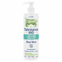 Natessance Lait Corps Aloe Vera Bio 400ml - Hydratation Intense