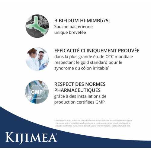 Kijimea Colon Irritable Pro 30 Gélules - Ballonnements et Douleurs